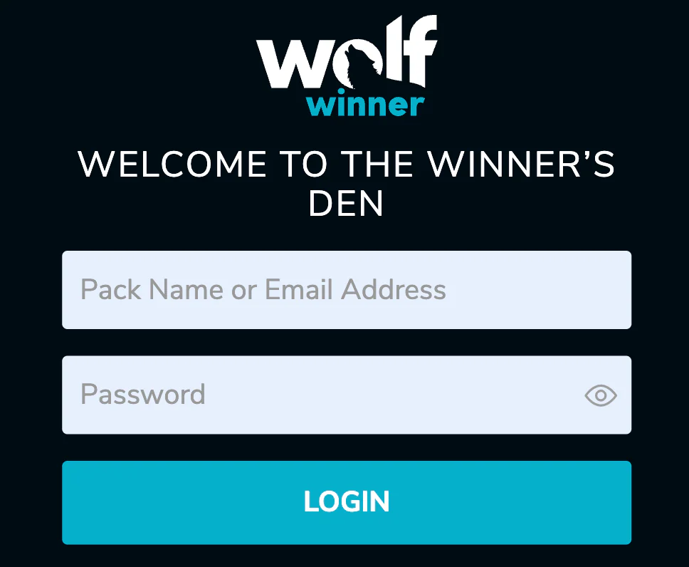 Wolf Winner casino login